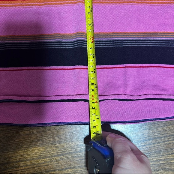 Free People | Baja Striped Long Sleeve T-Shirt small oversized - Picture 12 of 12